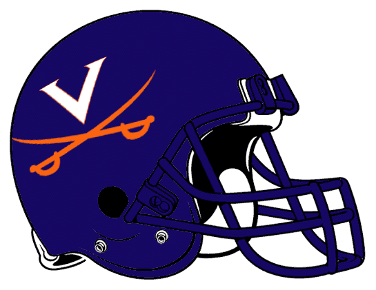 Virginia Cavaliers 1994-2000 Helmet Logo iron on transfers for fabric